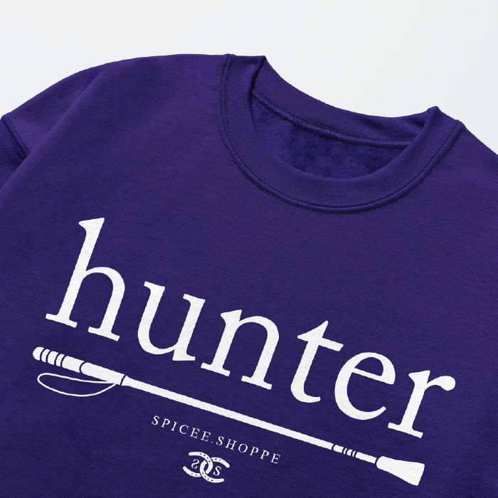 Hunter | Purple | Sweatshirt