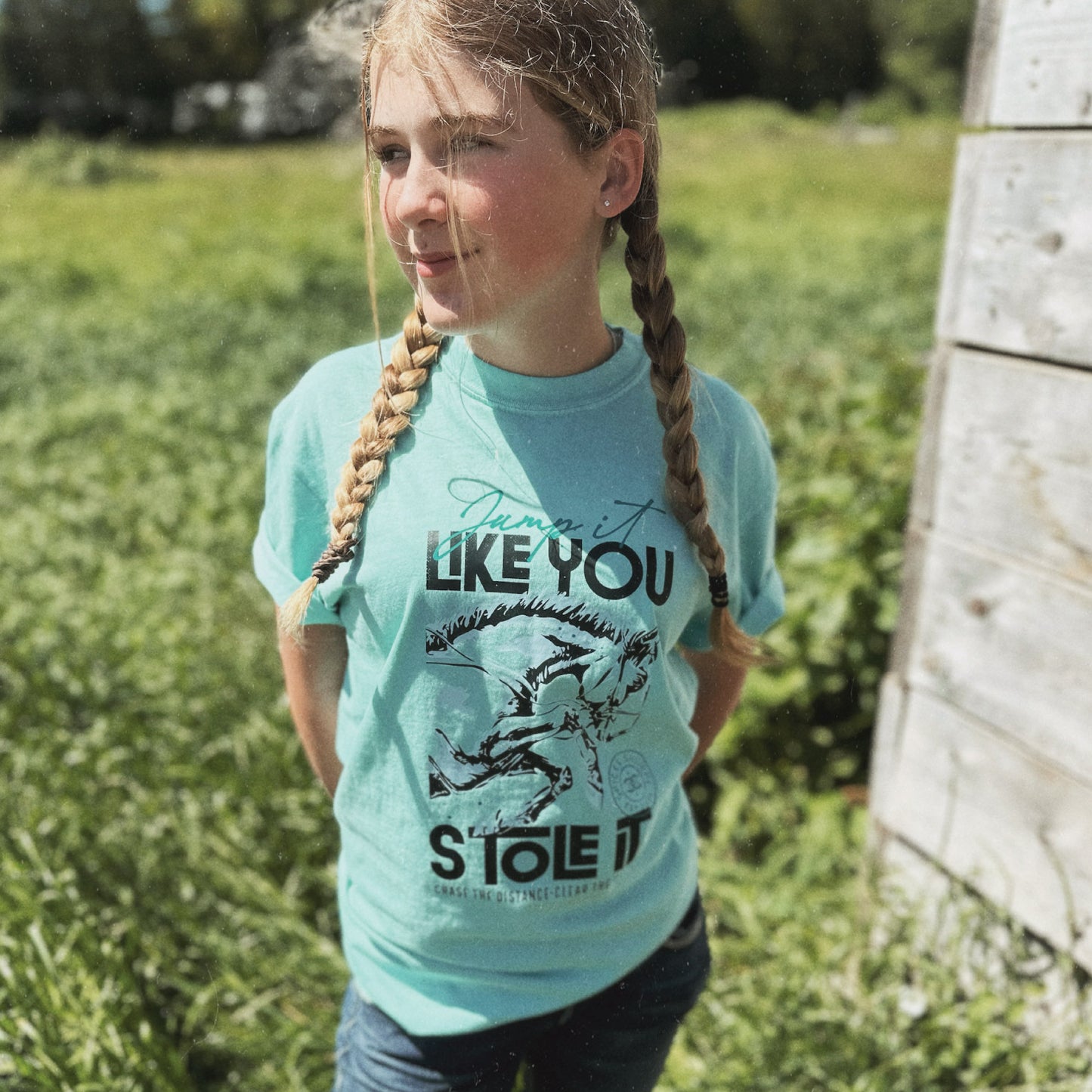 Jump It Like You Stole It | Chalky Mint | Tee Shirt