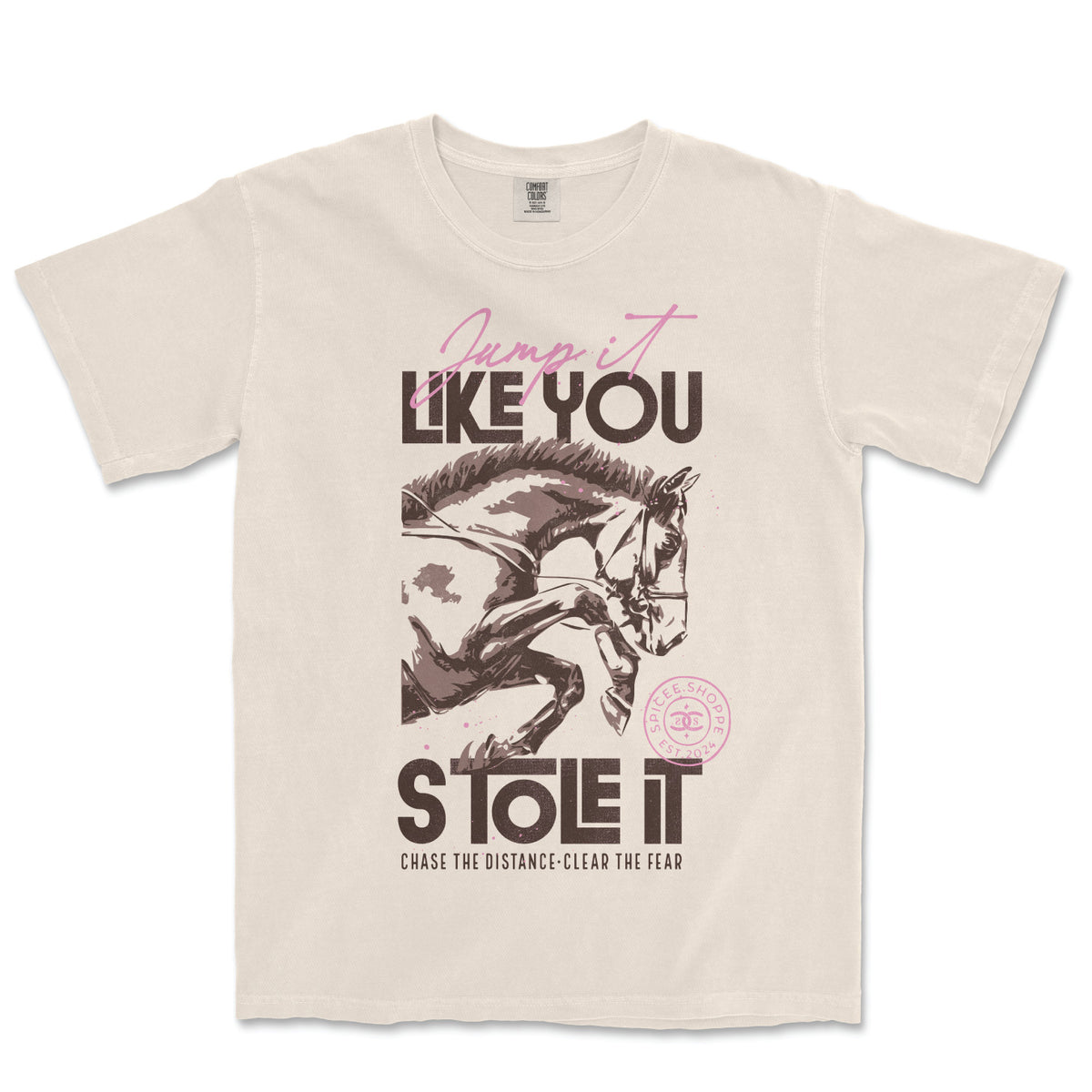 Jump It Like You Stole It | Ivory | Tee Shirt