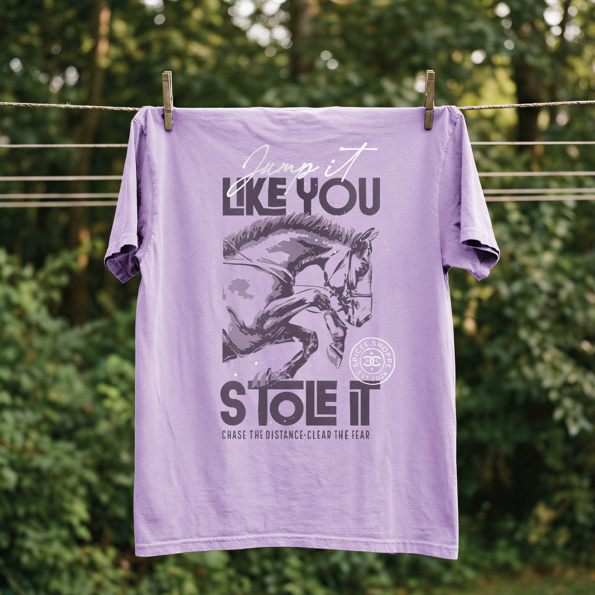 Jump It Like You Stole It | Orchid | Tee Shirt