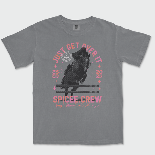 Just Get Over It | Grey | Tee Shirt