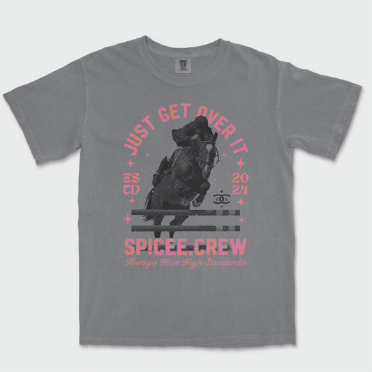 Just Get Over It | Grey | Tee Shirt
