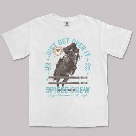 Just Get Over It | White | Tee Shirt