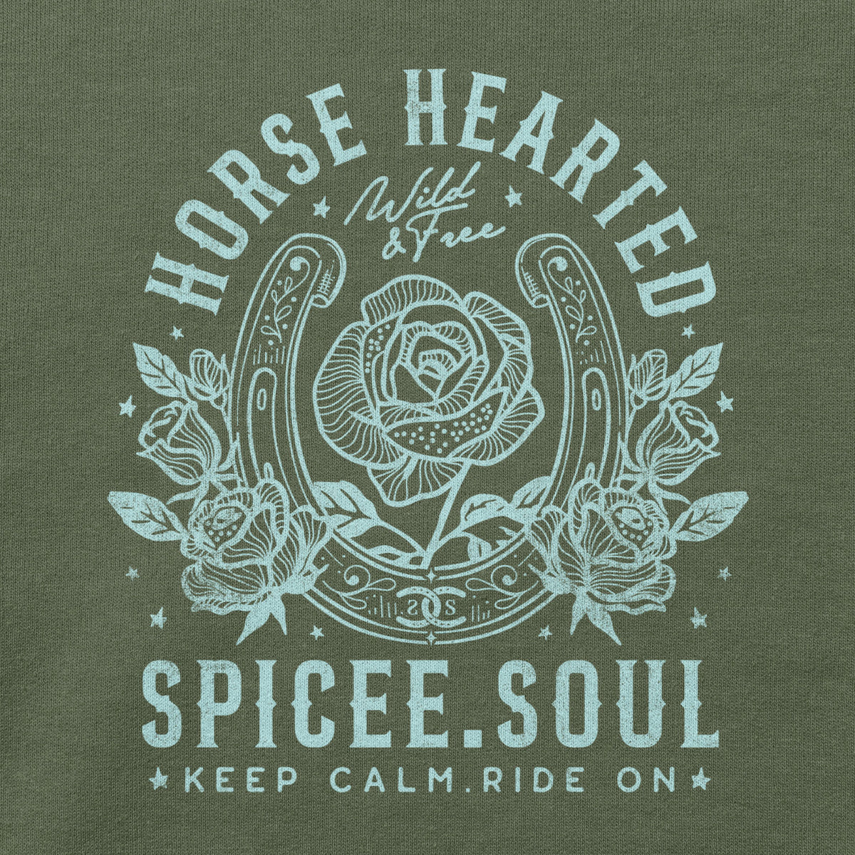Keep Calm | Military Green | Hoodie