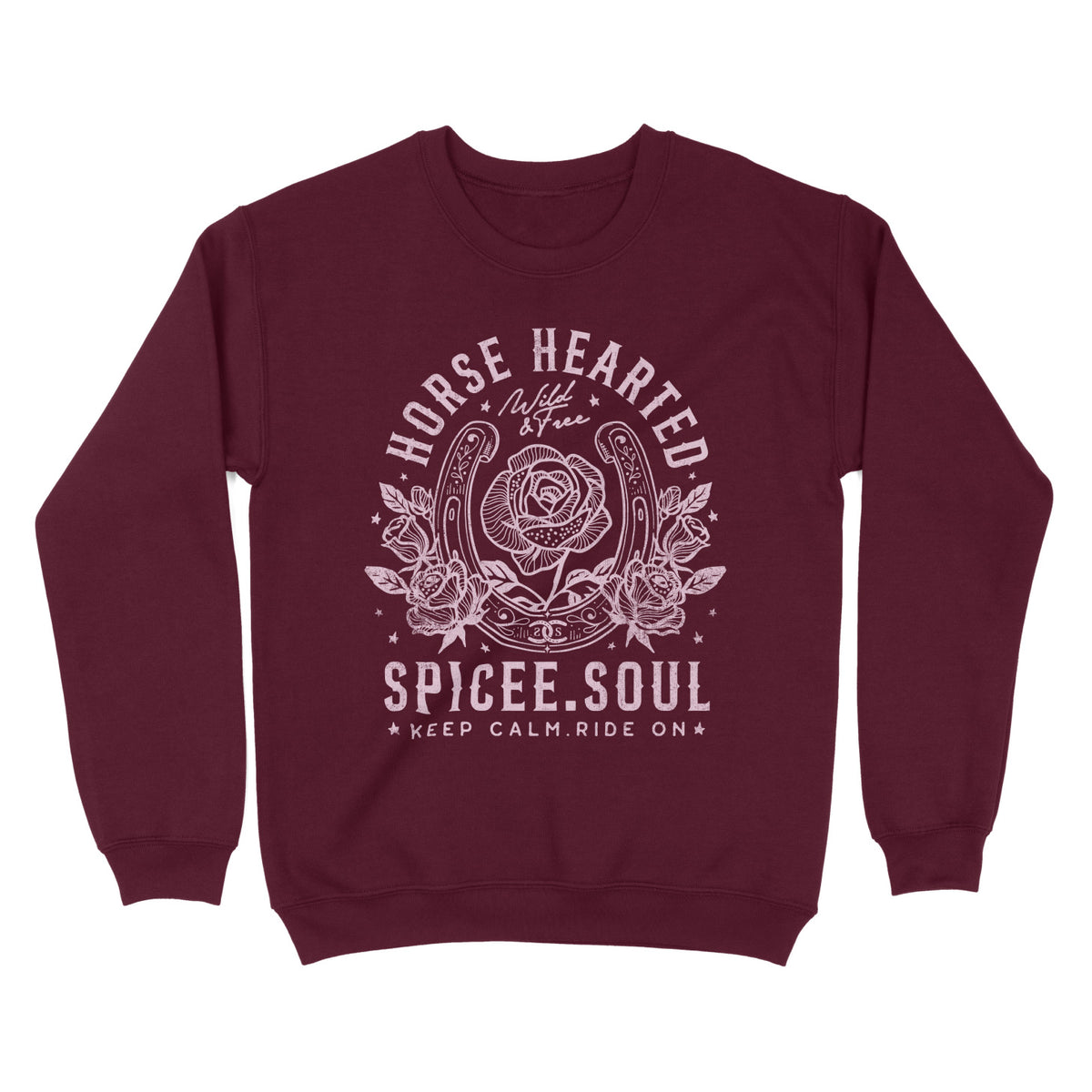 Keep Calm | Maroon | Sweatshirt