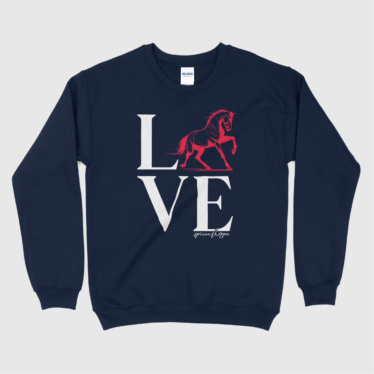 LOVE | Navy | Sweatshirt