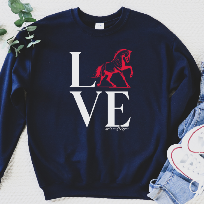 LOVE | Navy | Sweatshirt