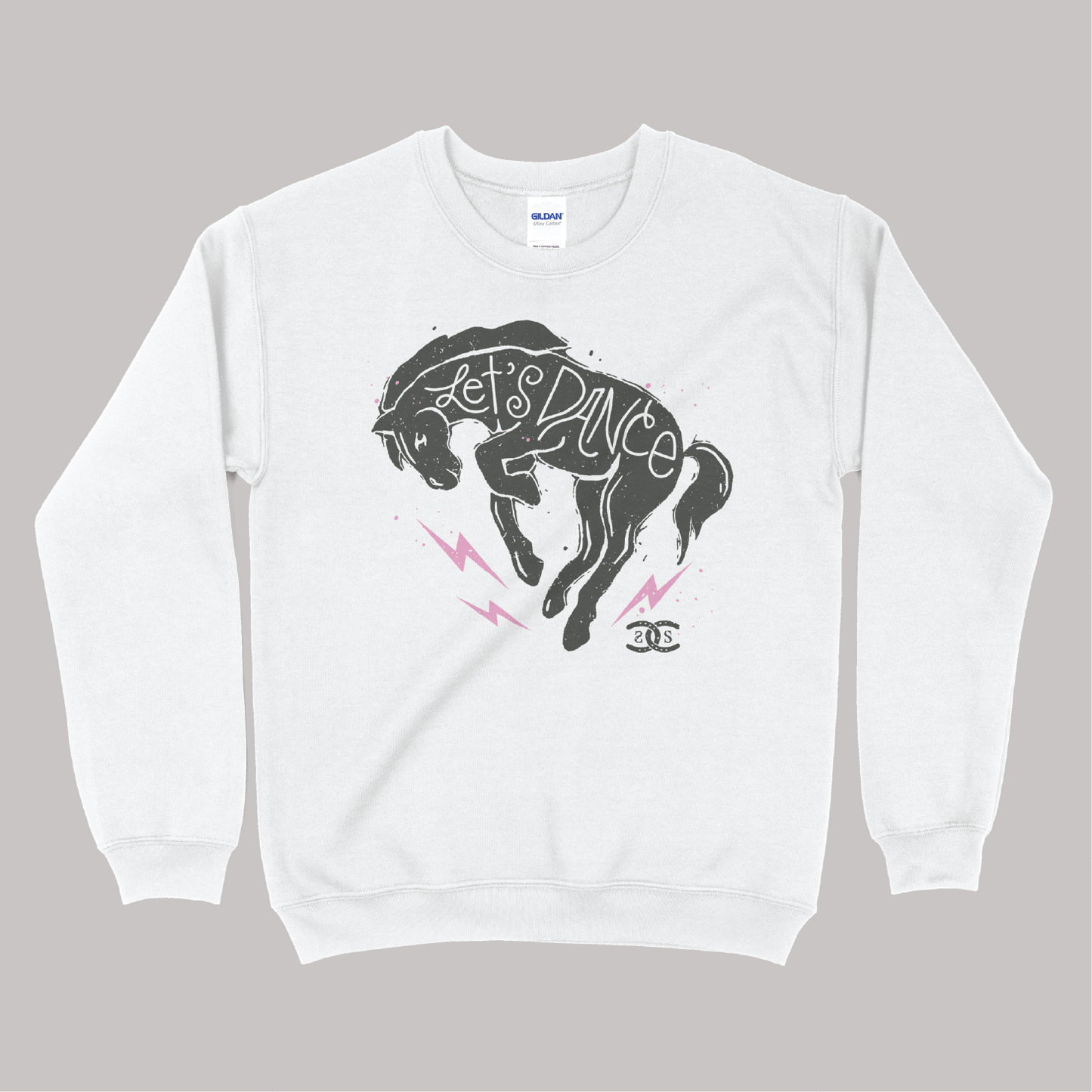 Let's Dance | White | Sweatshirt