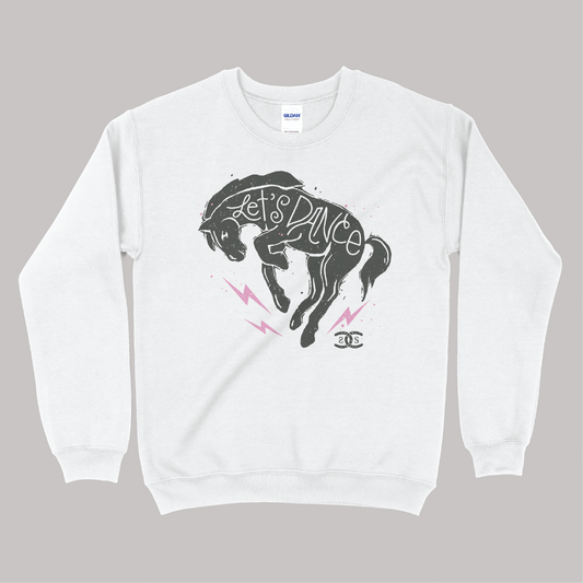 Let's Dance | White | Sweatshirt