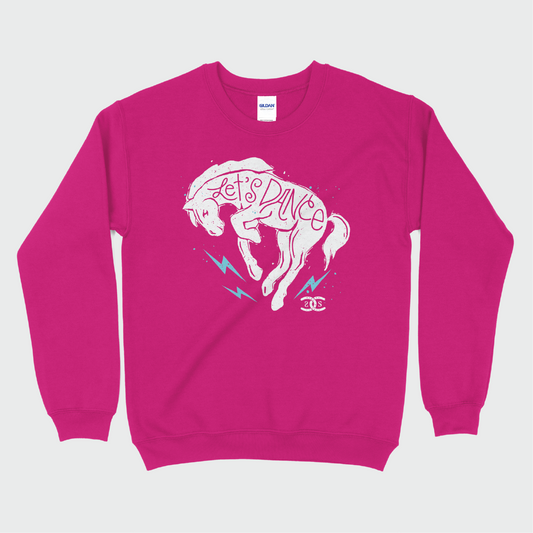 Let's Dance | Bright Pink | Sweatshirt