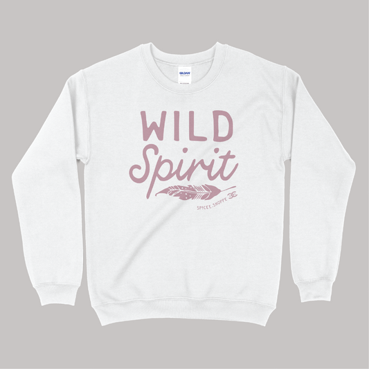 Wild Spirit | White | Sweatshirt