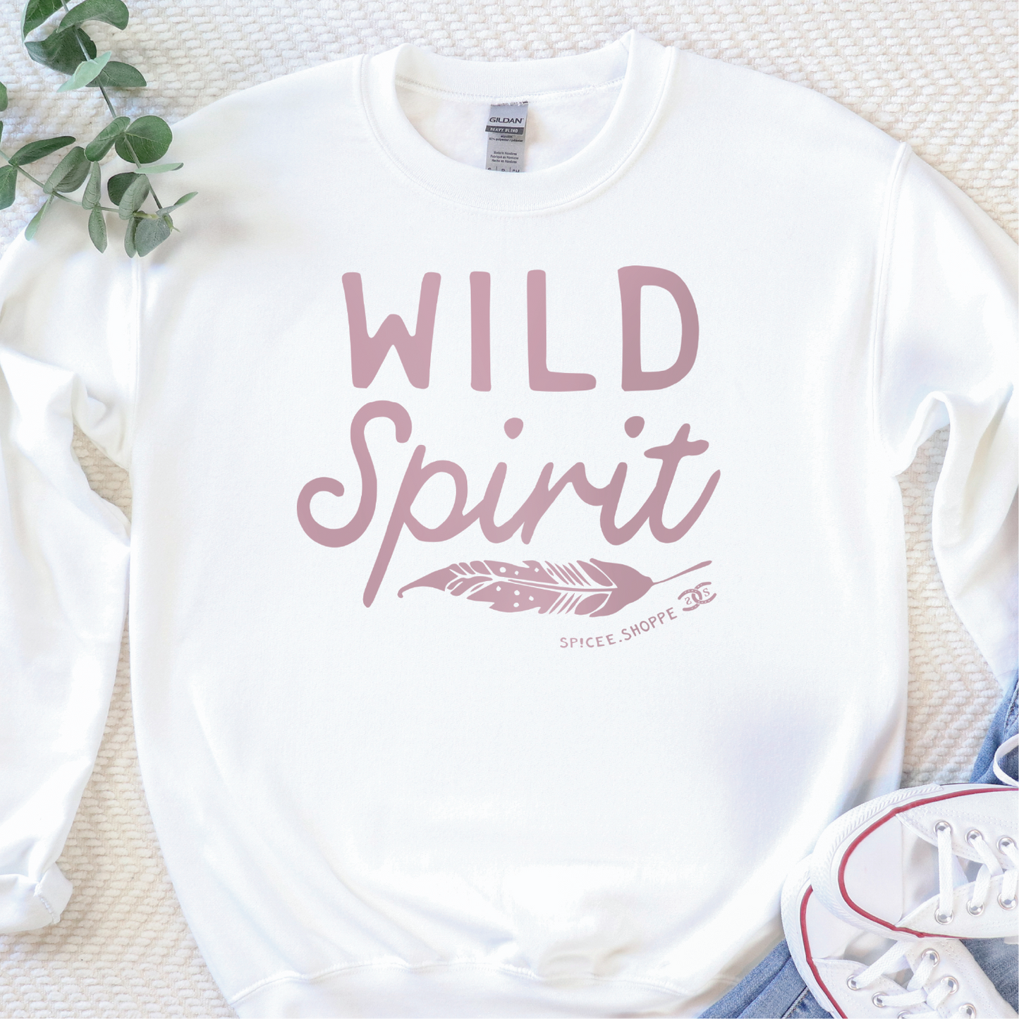 Wild Spirit | White | Sweatshirt