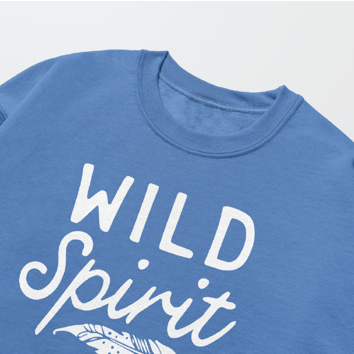 Wild Spirit | Carolina Blue | Sweatshirt