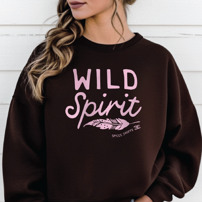 Wild Spirit | Chocolate | Sweatshirt