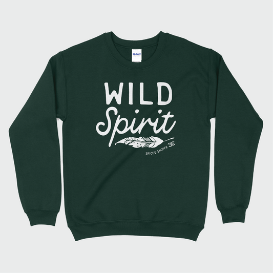Wild Spirit | Forest Green | Sweatshirt