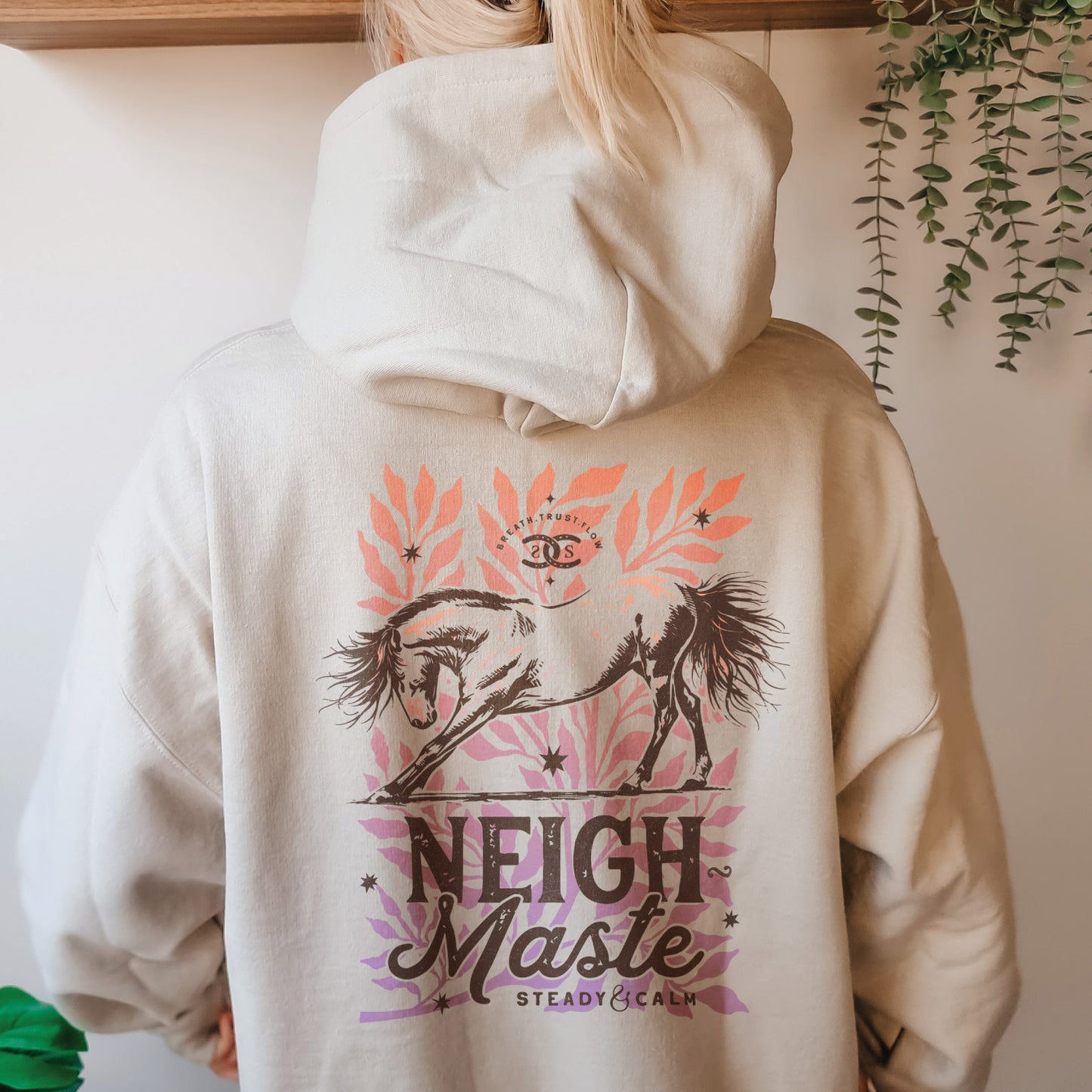 Neigh-Maste | Sand | Hoodie