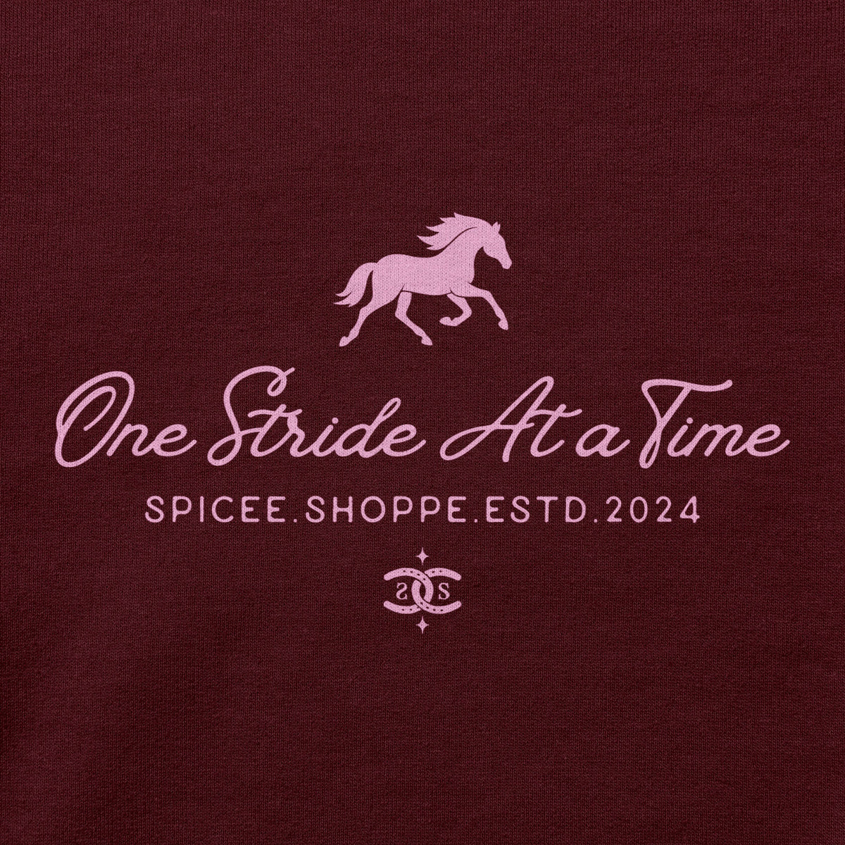 One Stride | Maroon | Hoodie