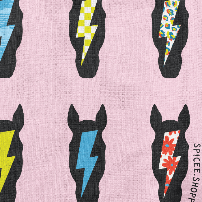 Ponies & Bolts | Light Pink | Sweatshirt