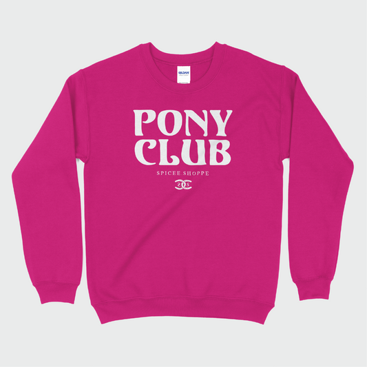 Pony Club | Bright Pink | Sweatshirt