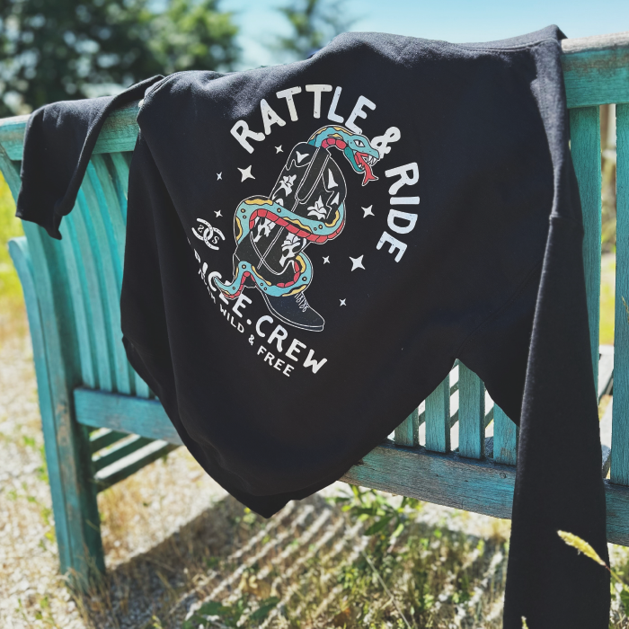 Rattle & Ride | Black | Hoodie