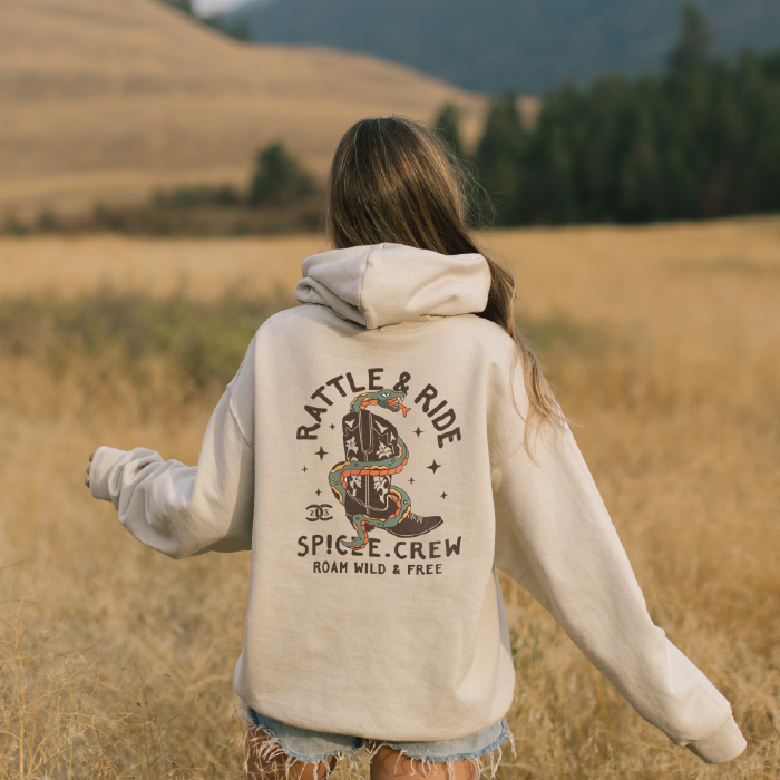 Rattle & Ride | Sand | Hoodie