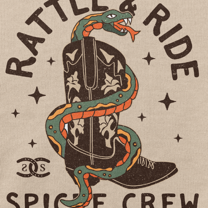 Rattle & Ride | Sand | Hoodie