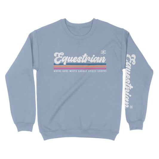 Retro EQ | Stone Blue | Sweatshirt