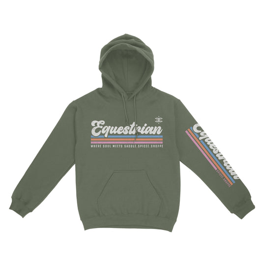 Retro EQ | Military Green | Hoodie