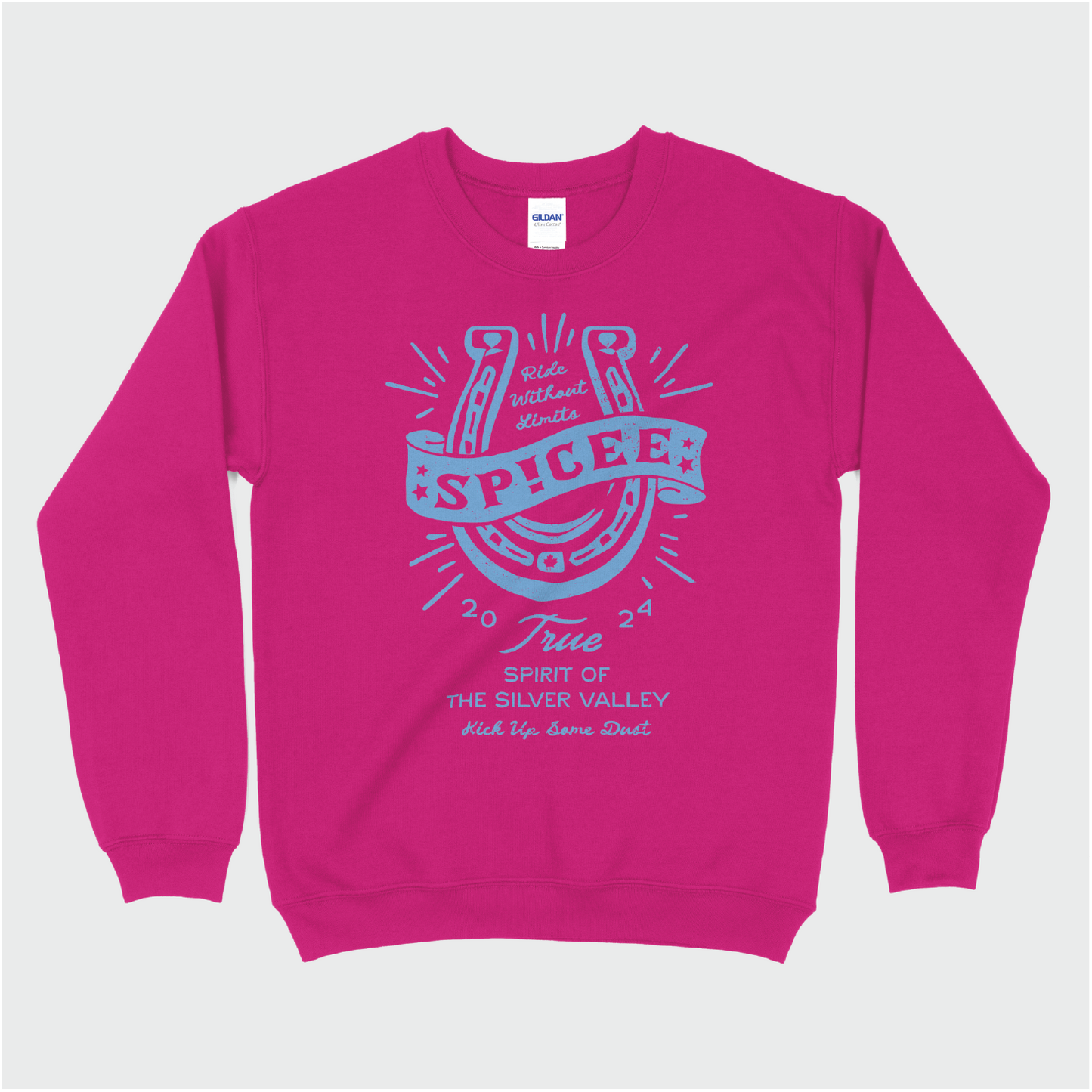 Ride Without Limits| Bright Pink | Sweatshirt