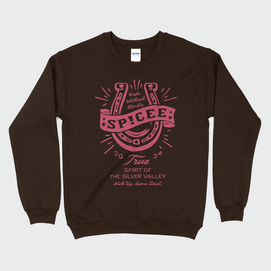 Ride Without Limits| Chocolate Brown | Sweatshirt