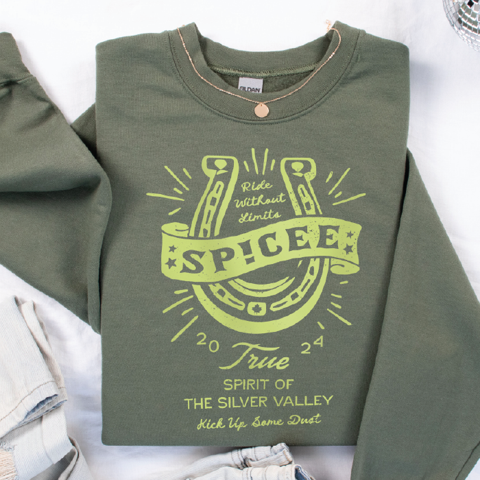 Ride Without Limits| Army Green | Sweatshirt