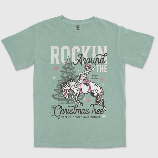 Rockin' Around The Tree | Bay | Tee Shirt