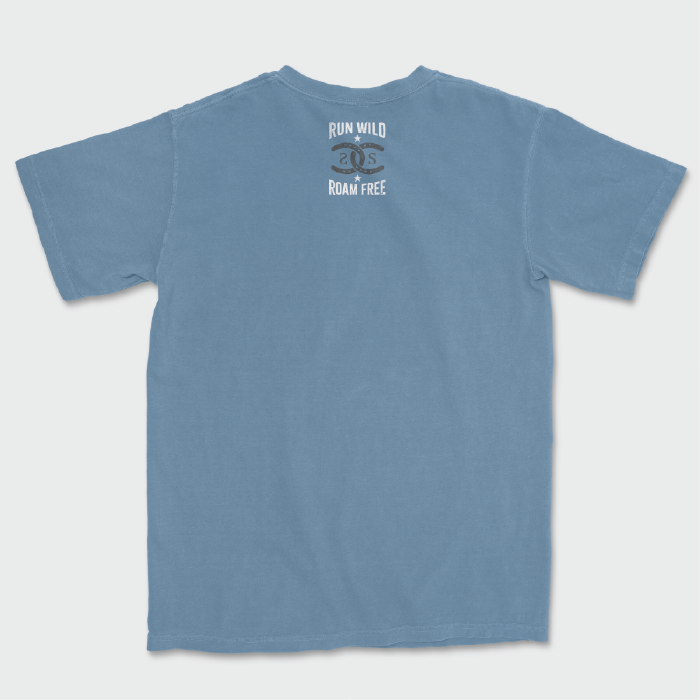 Run Wild | Ice Blue | Tee Shirt