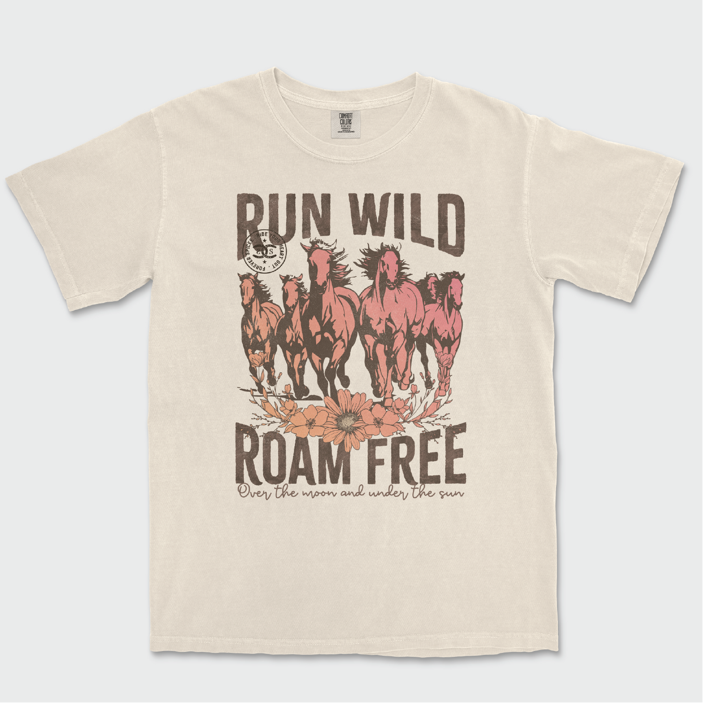 Run Wild | Ivory | Tee Shirt