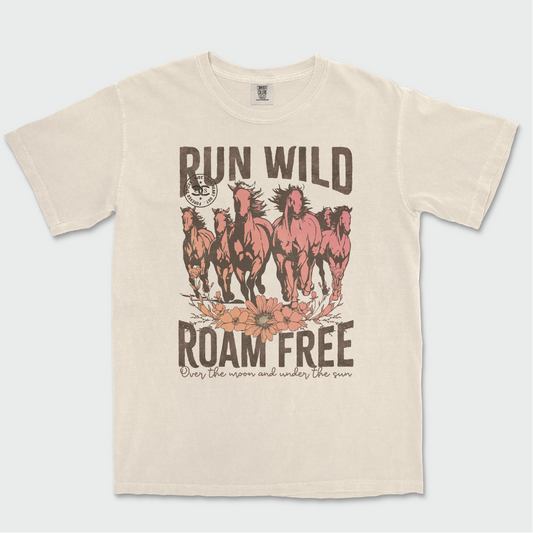 Run Wild | Ivory | Tee Shirt