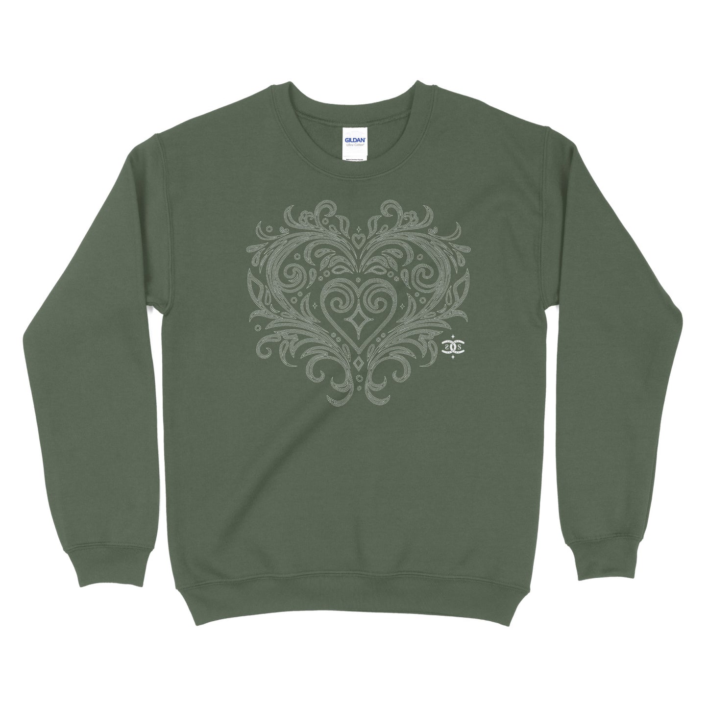 SPICEE Stitches | Military Green | Sweatshirt