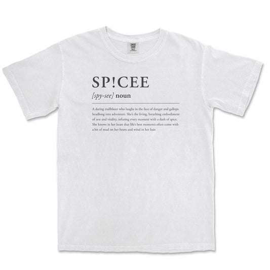 SPICEE Definition | White | Tee Shirt