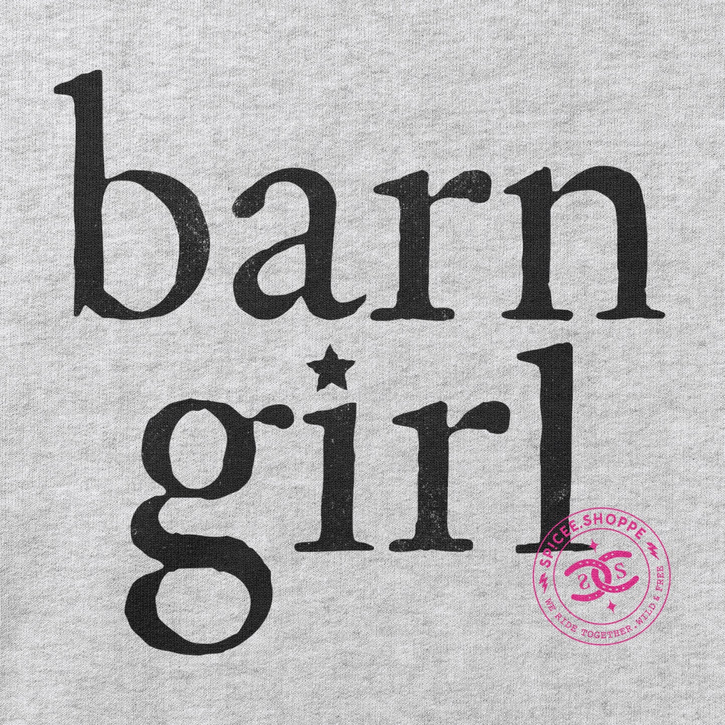 Barn Girl | Ash Grey | Sweatshirt