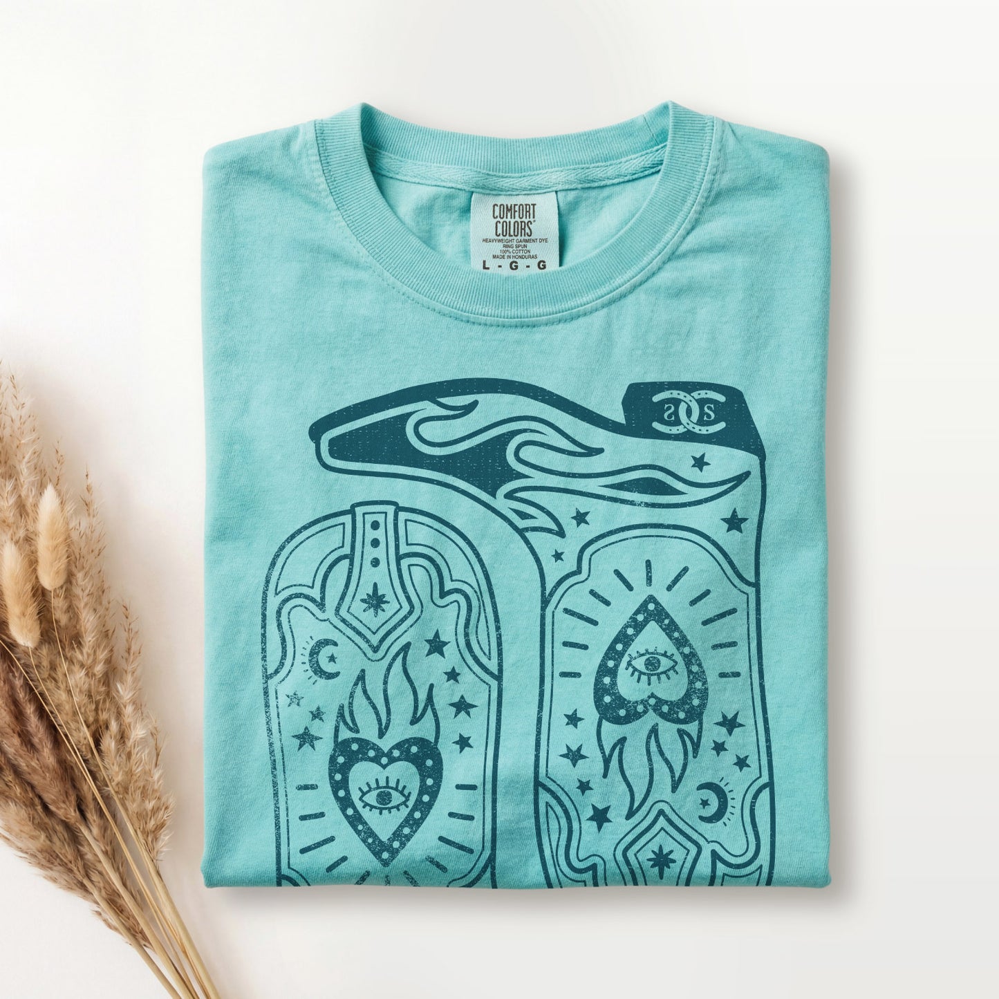 Boots & Bravado | Chalky Mint | Tee Shirt