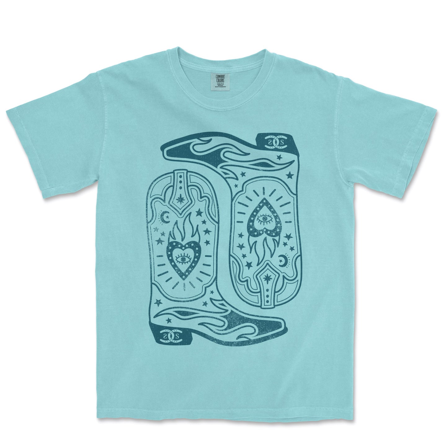 Boots & Bravado | Chalky Mint | Tee Shirt