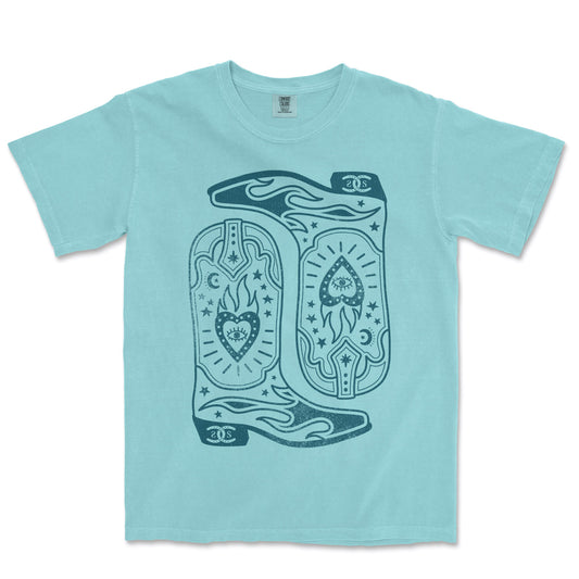 Boots & Bravado | Chalky Mint | Tee Shirt