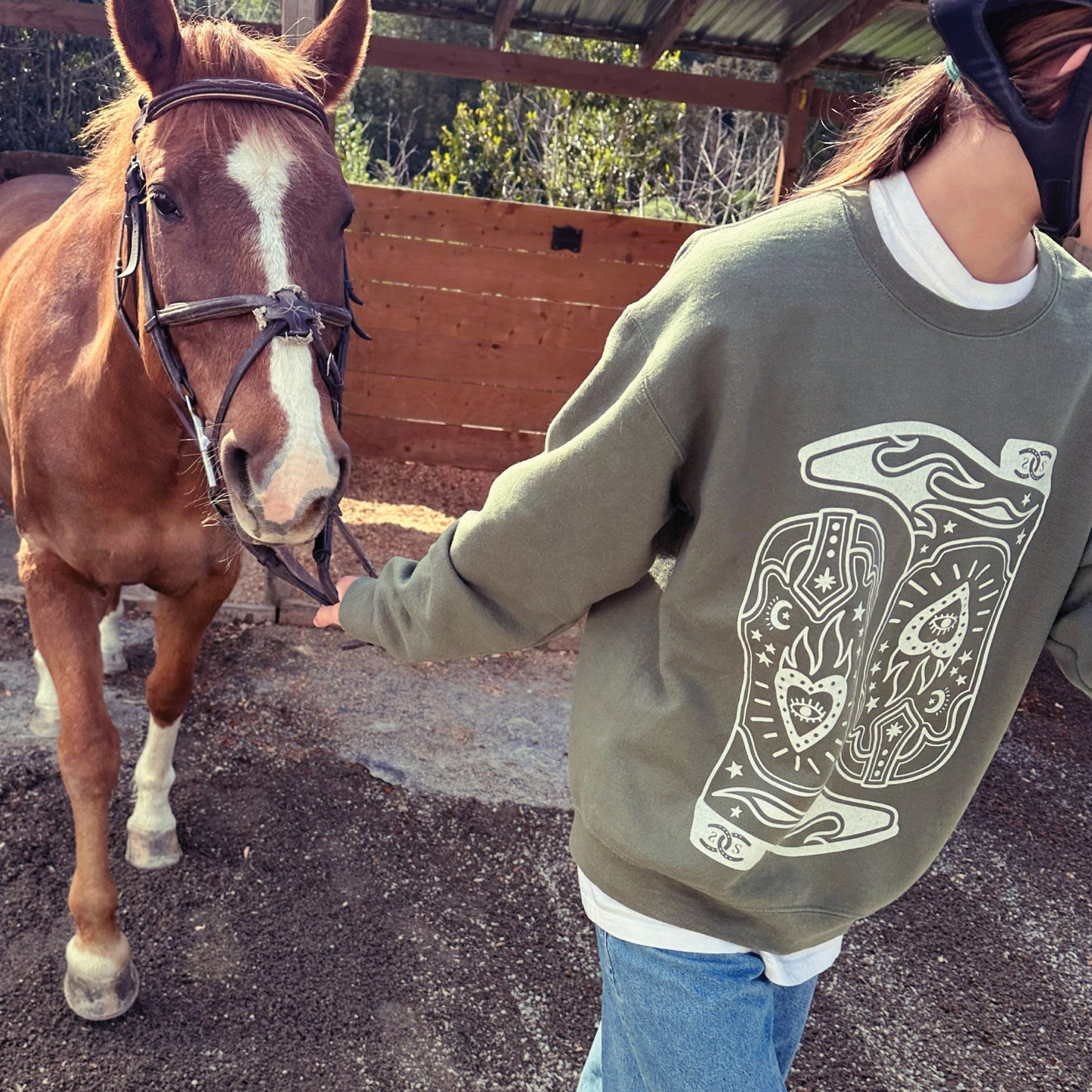 Boots & Bravado | Military | Sweatshirt