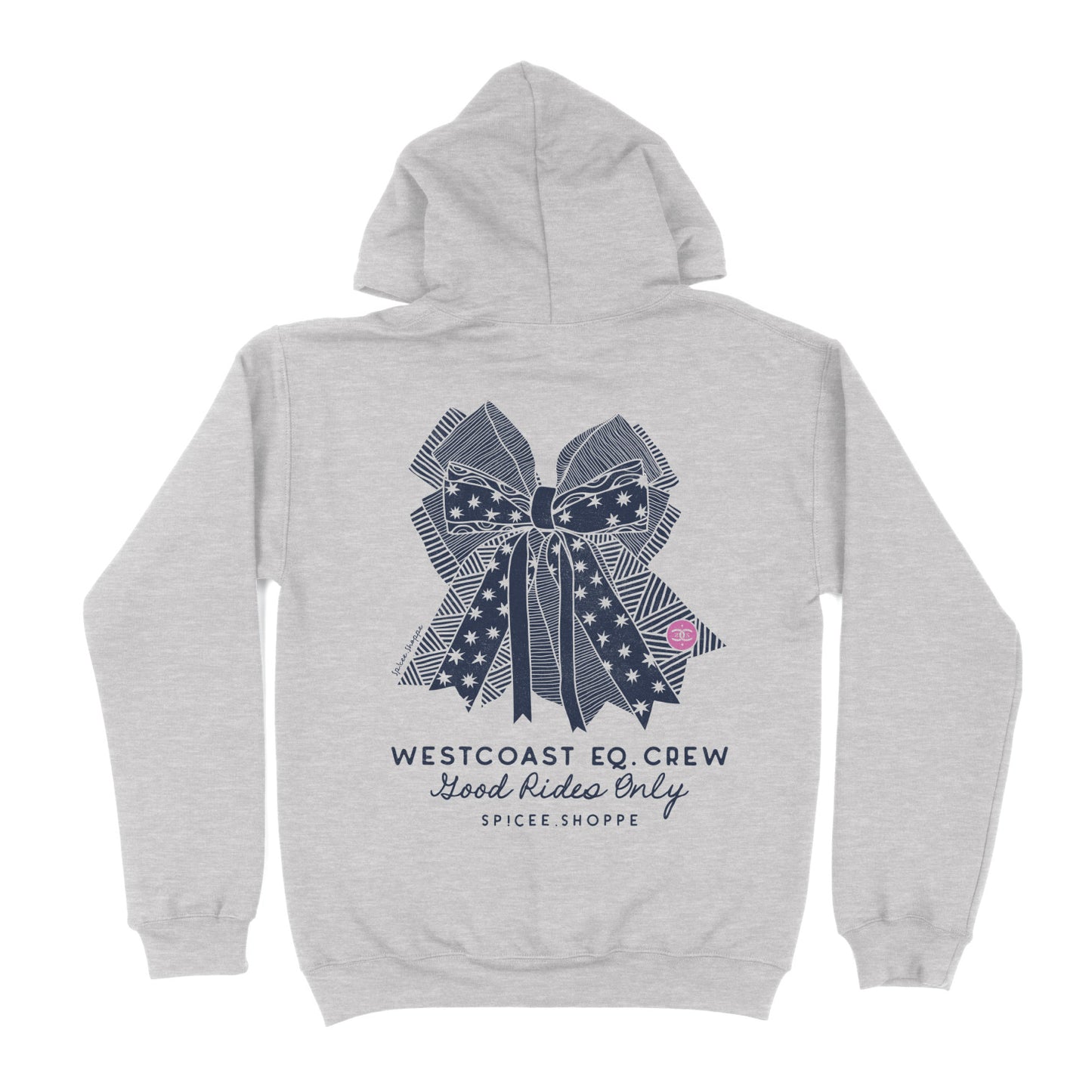 Bows and Spice | Ash Grey | Hoodie