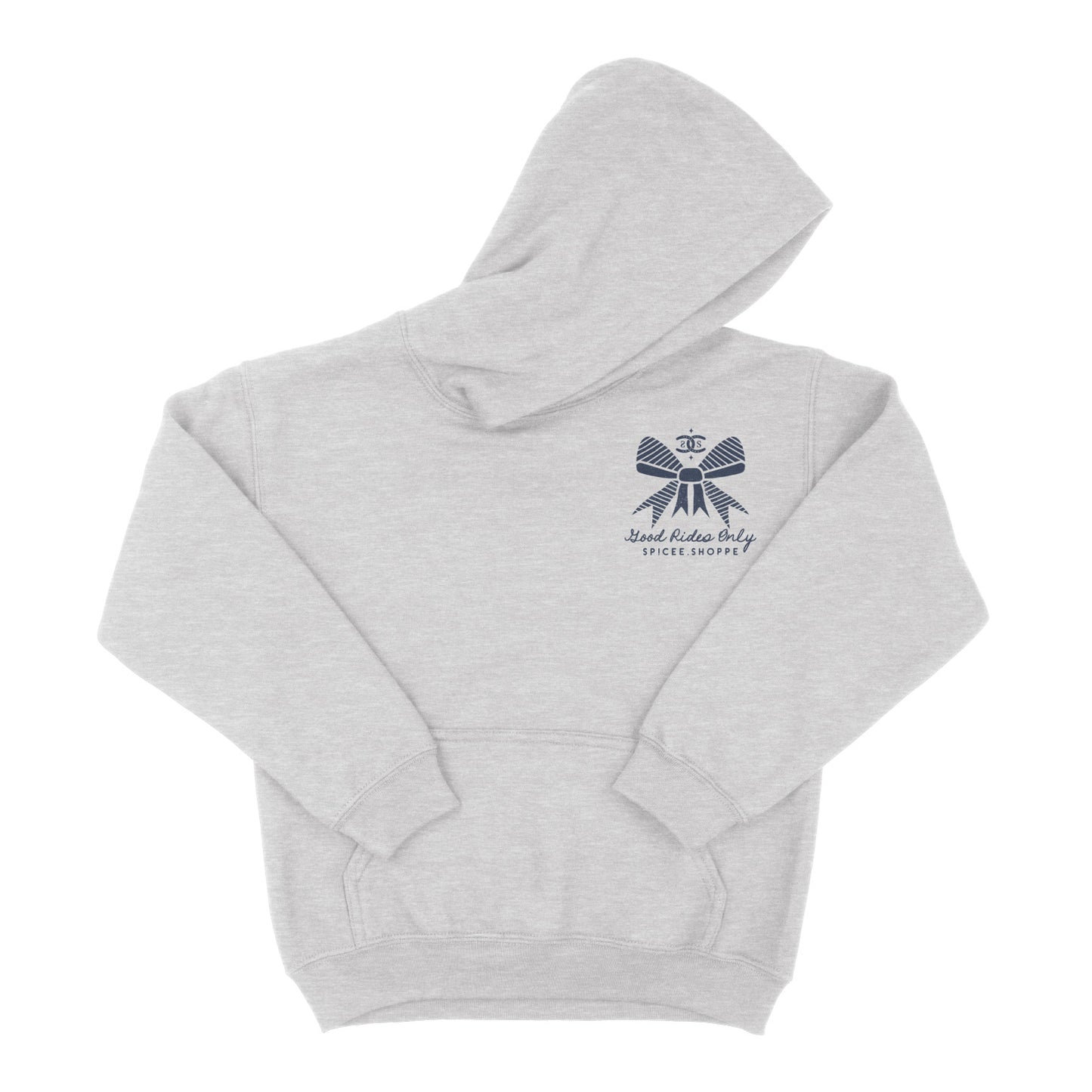 Bows and Spice | Ash Grey | Hoodie