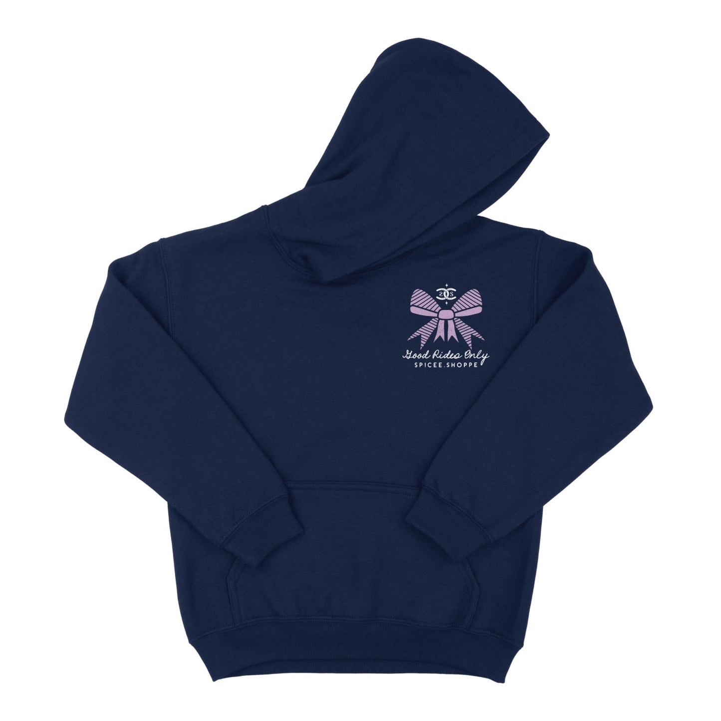 Bows and Spice  | Navy Blue | Hoodie