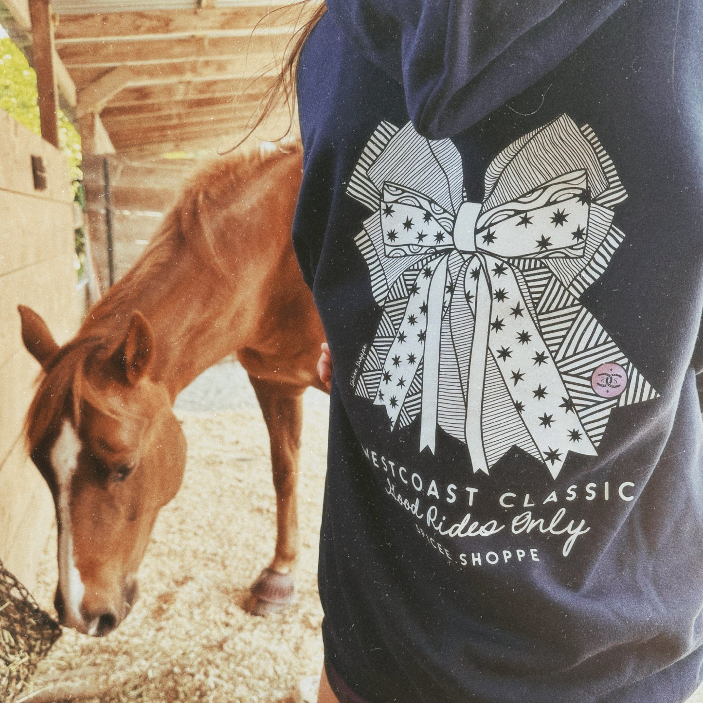 Bows and Spice  | Navy Blue | Hoodie