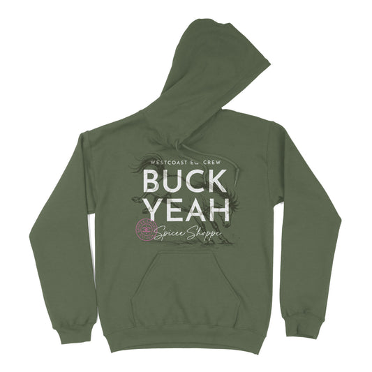 Buck Yeah | Military Green | Hoodie