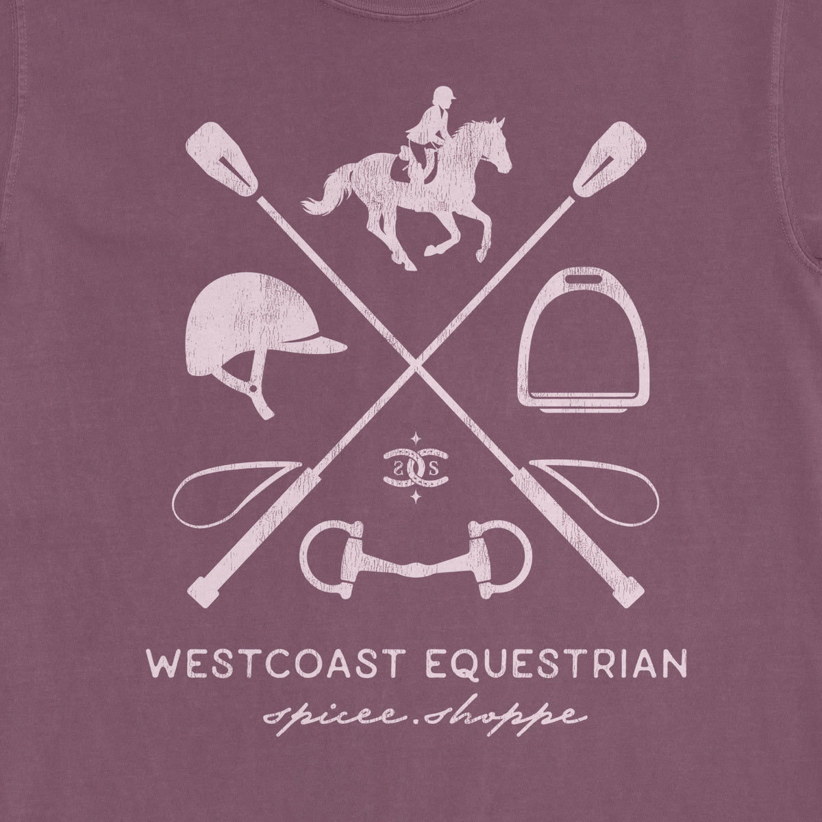 SPICEE Crest | Berry | Tee Shirt