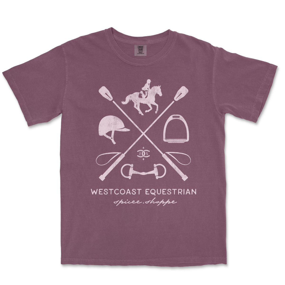 SPICEE Crest | Berry | Tee Shirt
