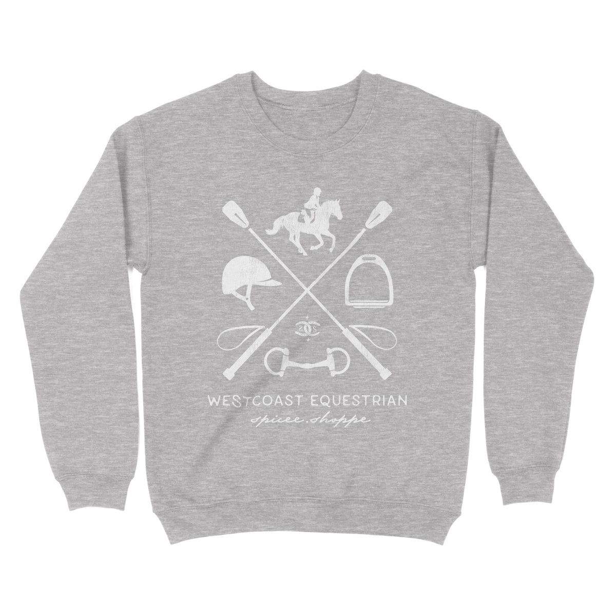SPICEE Crest | Sport Grey | Sweatshirt